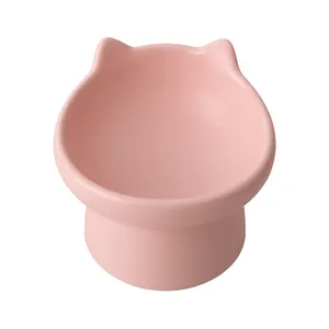 ظرف آب و غذای سگ و گربه مدل پایه دار کد a04