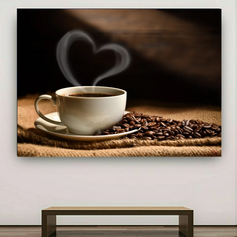  تابلو بوم طرح فنجان مدل قهوه کد GR699