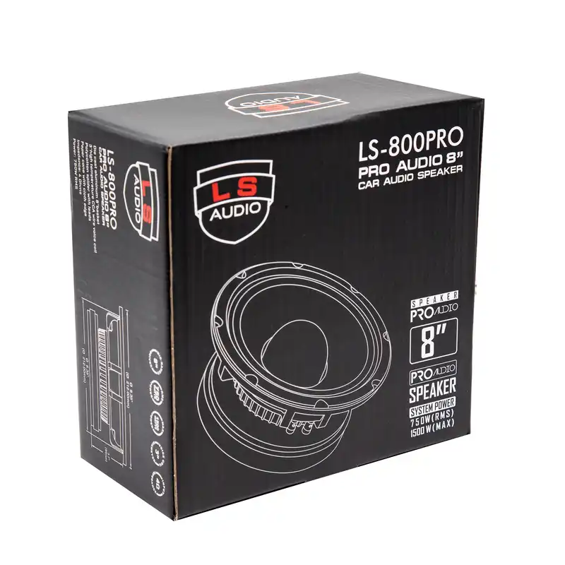 میدرنج خودرو ال اس ادیو مدل LS-800PRO بسته دو عددی