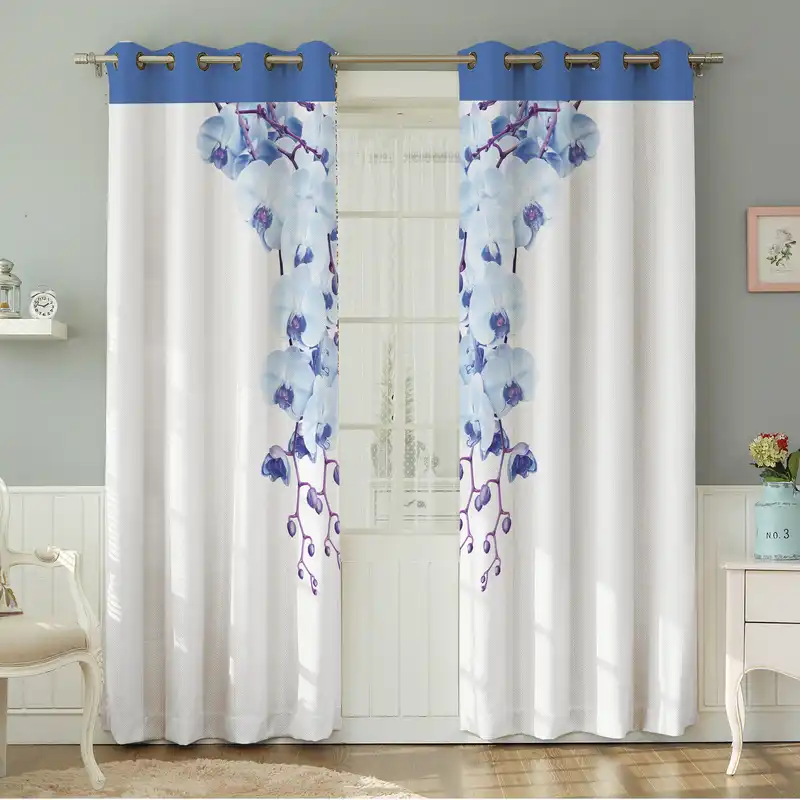 پرده نیروانا طرح سنتی مدل مخمل کد 8427 سایز 140×280 سانتی متر