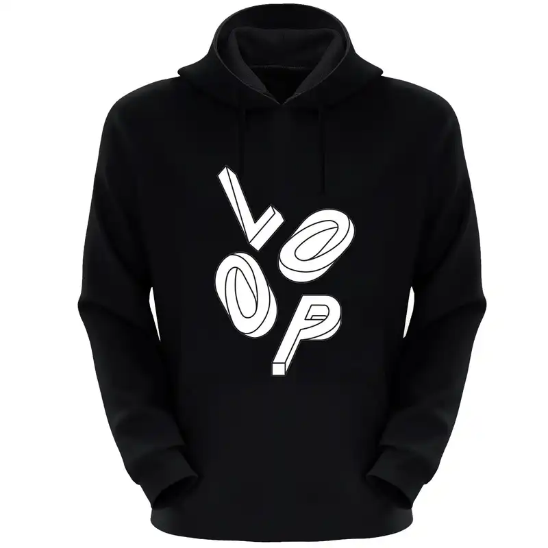 هودی زنانه مدل S45 LOOP رنگ مشکی