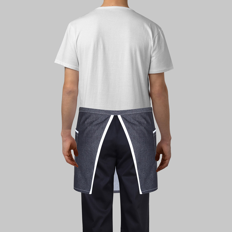 دامن باریستا مدل Short Bistro Apron