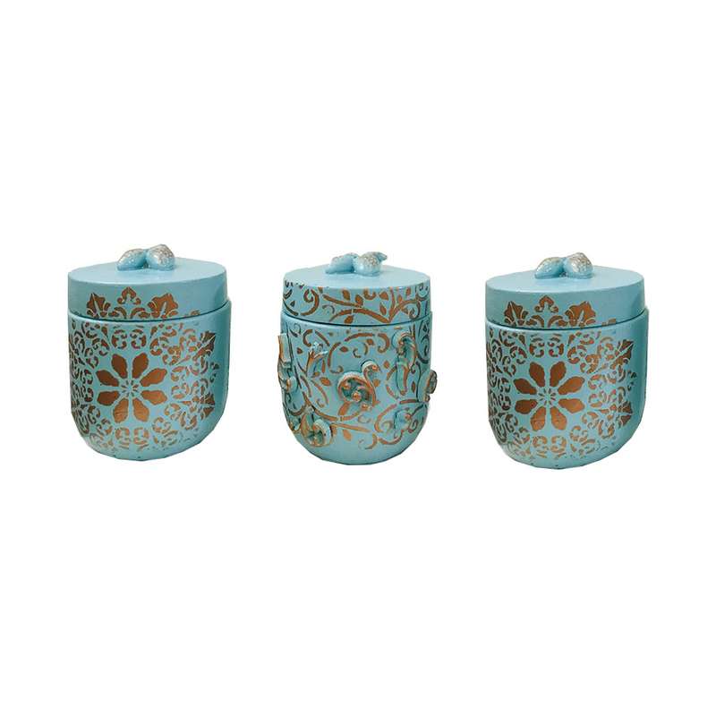 بانکه استوانه ای طرح برجستi کد 444 بسته 3 عددی