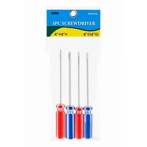 پیچ گوشتی ژینرو مدل 4+4 XK-1818 بسته 4 عددی