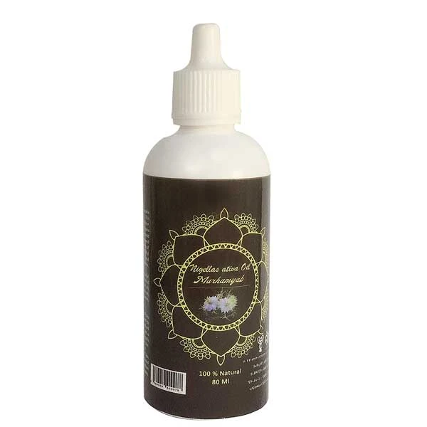 روغن بدن و مو مرهم یاب مدل Nigella sativa حجم 80 میلی لیتر