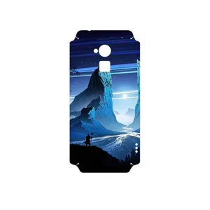 MAHOOT Blue Mountains Digital Art Cover Sticker for HTC One Max
