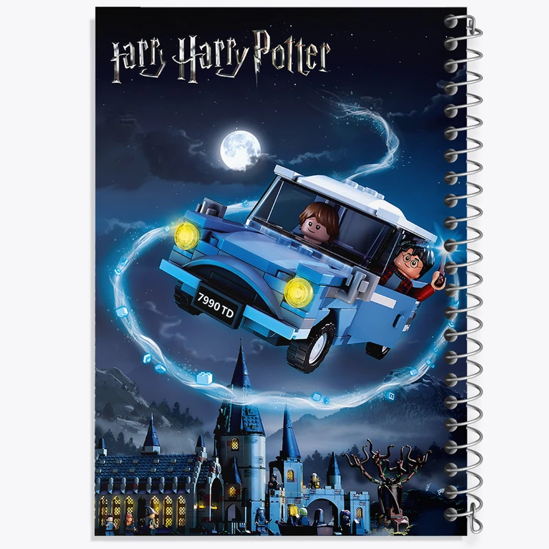 دفتر ژورنال نویسی 50 برگ خندالو مدل نقطه ای طرح هری پاتر (Harry Potter) کد N2907