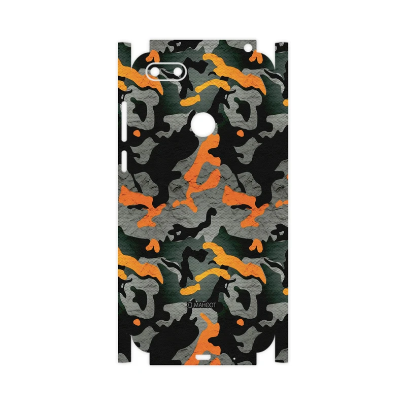 برچسب پوششی ماهوت مدل Autumn-Army-FullSkin مناسب برای گوشی موبایل موتورولا Moto E6 Play