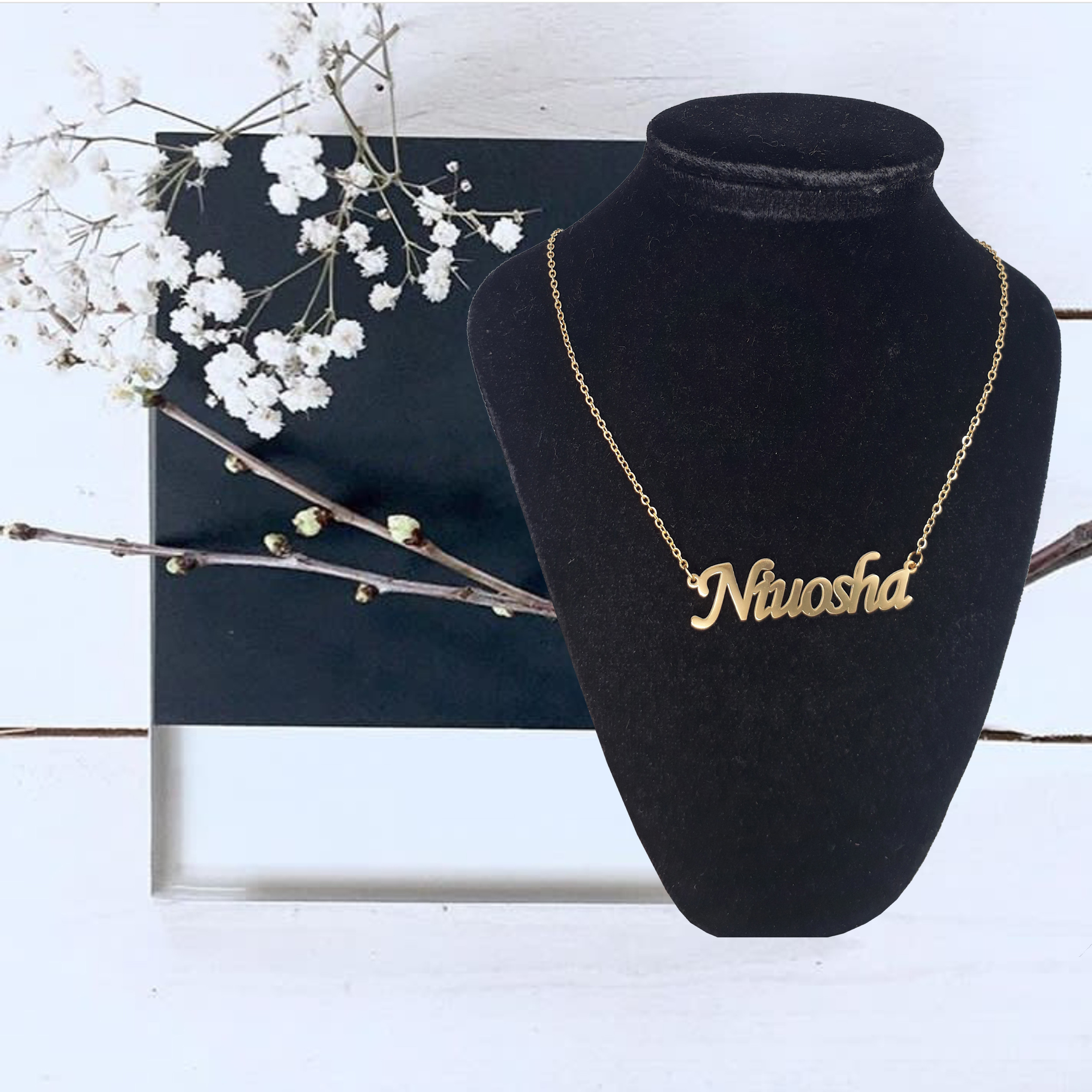 گردنبند نقره زنانه آی جواهر مدل نیوشا کد N840