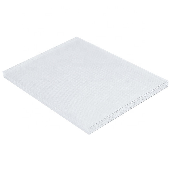 عایق پلی کربنات کد 6mil مدل honeycomb-wht طول 6 متر