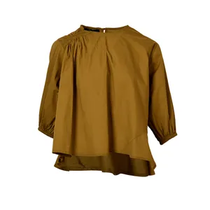 بلوز آستین کوتاه زنانه بادی اسپینر مدل 3651 رنگ سبز