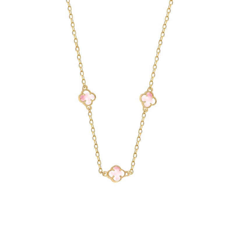 گردنبند طلا 18 عیار زنانه با زنجیر مینیمال ماوی گالری مدل مینی ونکلیف 3