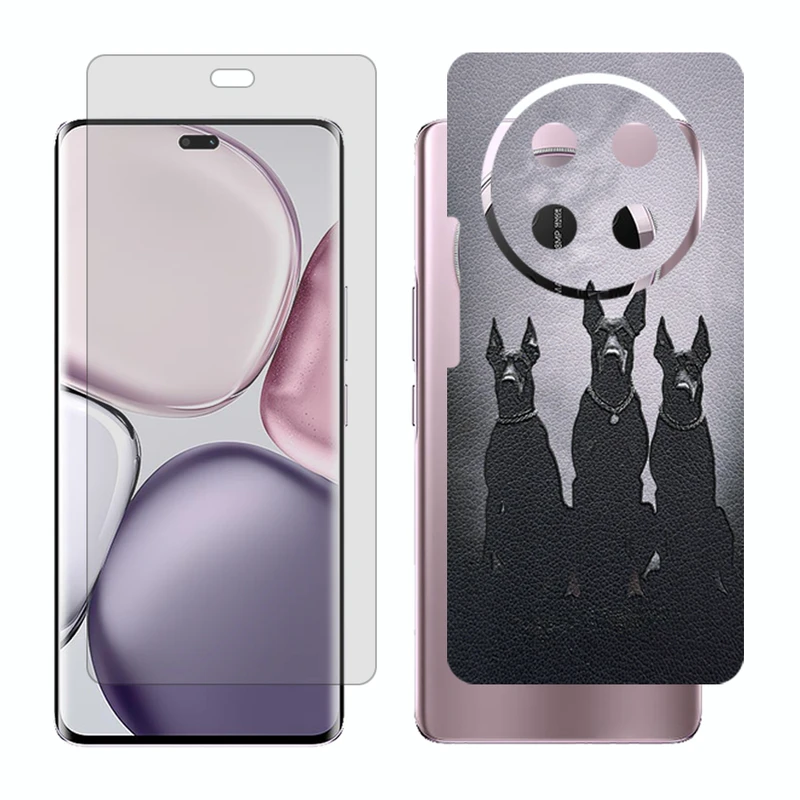 محافظ صفحه نمایش مات گلس مدل Together مناسب برای گوشی موبایل آنر X9c به همراه برچسب پوششی