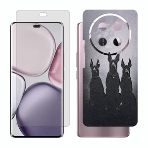 Glass Together model matte screen protector suitable for Honor X9c mobile phone with back cover sticker