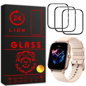  محافظ صفحه نمایش لاین مدل RT007 مناسب برای ساعت هوشمند شیائومی Amazfit GTS 3 بسته سه عددی