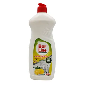 مایع ظرفشویی بورلاین مدل 1216 با رایحه لیمو حجم 650 میلی لیتر
