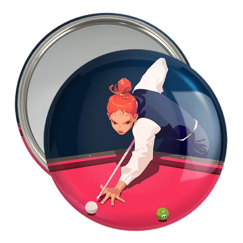 آینه جیبی خندالو مدل بیلیارد Billiard کد 28118