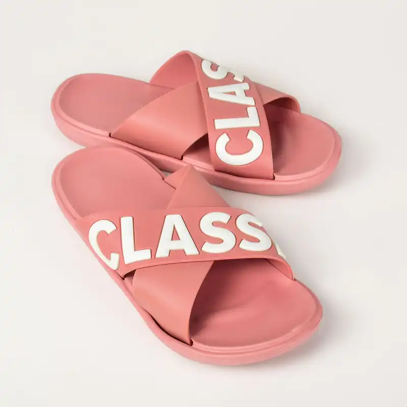 دمپایی زنانه پایون طرح کلاسی کد KLBS.2671