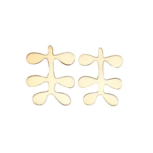 گوشواره طلا 18 عیار زنانه الن نار مدل E5003