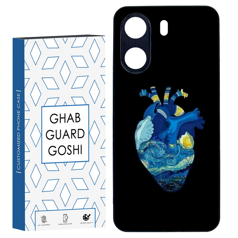 کاور قاب گارد گوشی طرح قلب کد TPU-298 مناسب برای گوشی موبایل شیائومی REDMI 13C / POCO C65