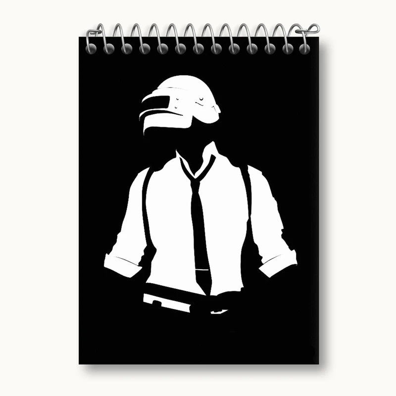دفتر یادداشت 50 برگ خندالو مدل بازی پابجی PUBG کد 3807