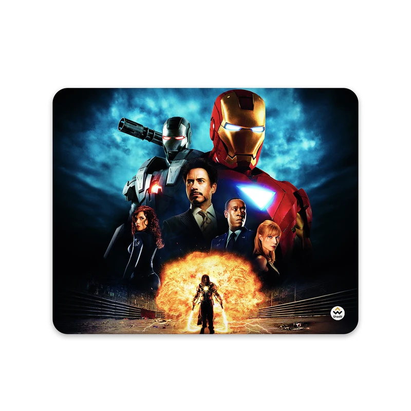 ماوس پد شادیت مدل Iron Man کد586 سایز 24*19 سانتی متر