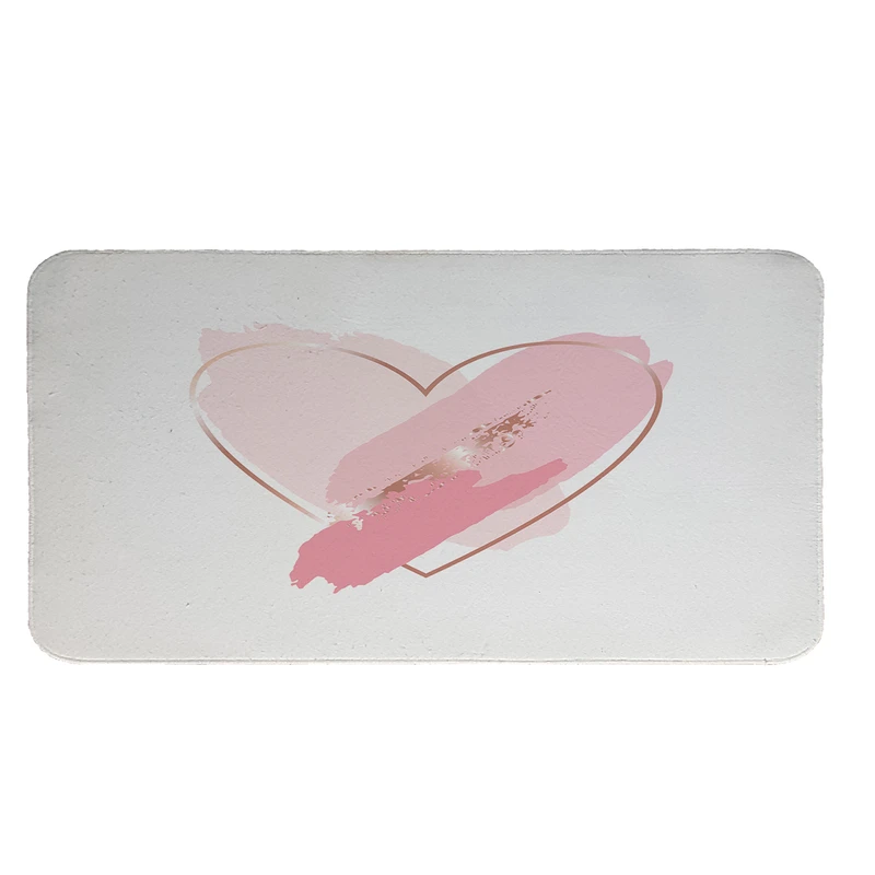  پادری طرح قلب کد 8586 سایز 110×60 سانتی متر