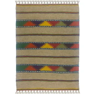 گلیم دستبافت یک متری آریا راگز کد 258212223J 