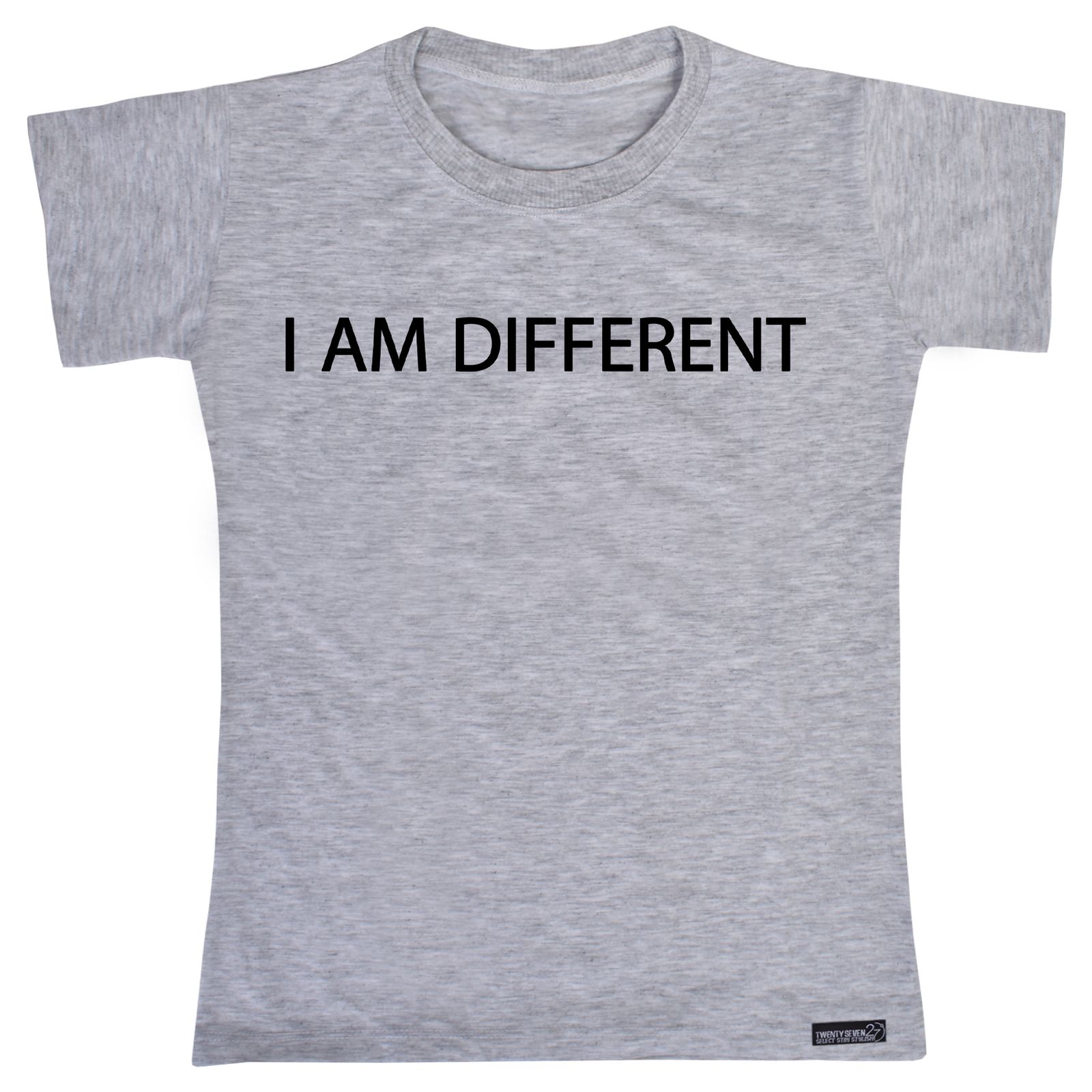 تی شرت آستین کوتاه پسرانه 27 مدل I Am Different کد MH966 -  - 1