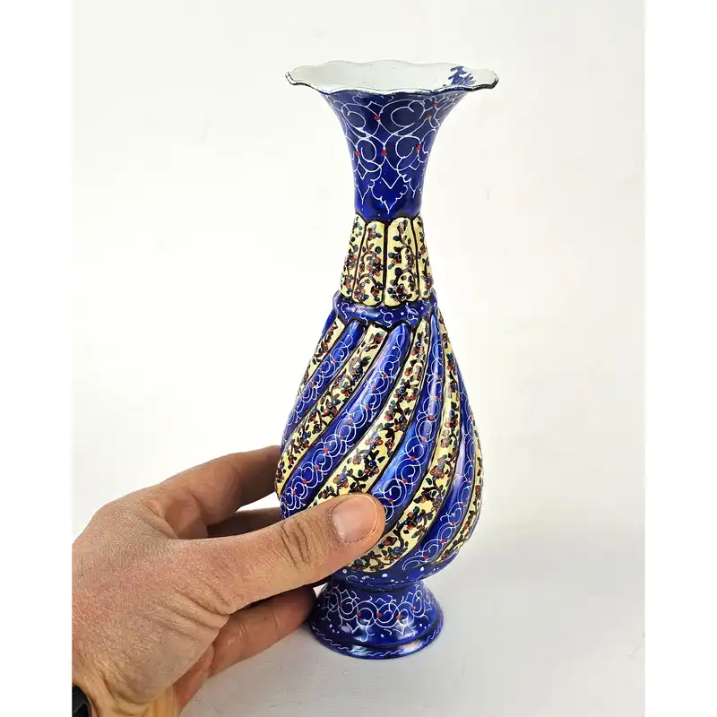 گلدان میناکاری مدل آسمان کد G20