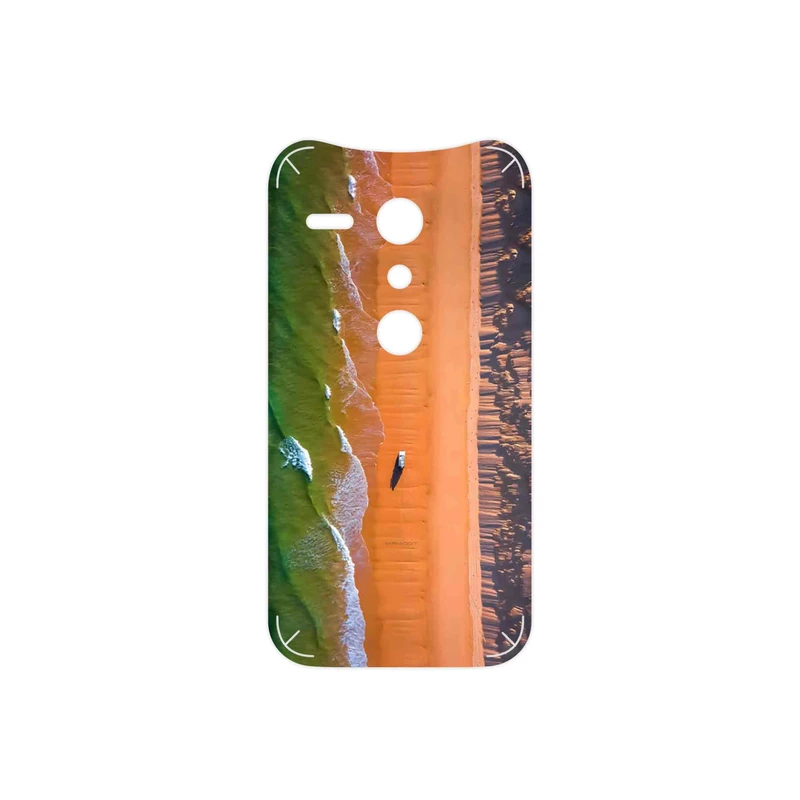 برچسب پوششی ماهوت مدل Beach and Green Sea مناسب برای گوشی موبایل موتورولا Moto G