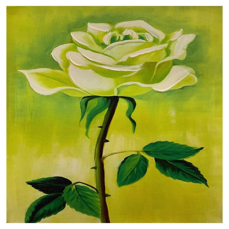 تابلو نقاشی طرح گل کد 25