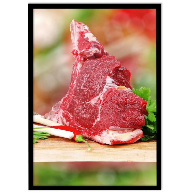 تابلو نوری بکلیت طرح پروتئین گوشت مدل B-14998