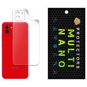 Multi-Nano X-F1B Model Nano Hydrogel Matte Back Protector Suitable for Samsung Galaxy A03 Mobile Phone