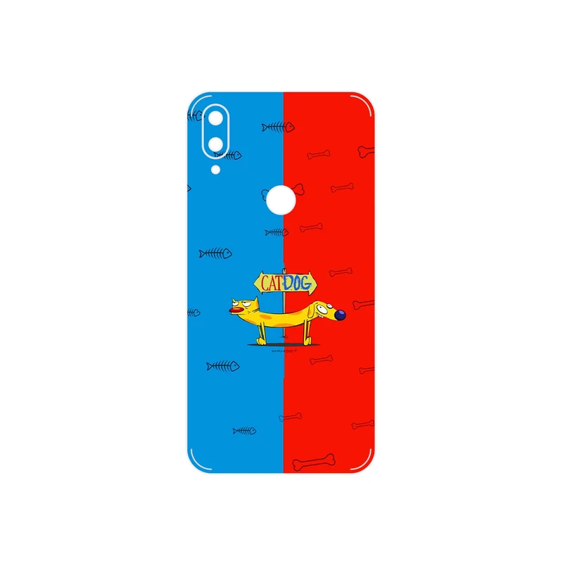برچسب پوششی ماهوت مدل CatDog مناسب برای گوشی موبایل شیائومی Mi Play