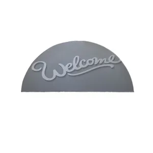 پادری مدل نیم دایره طرح Welcome کد 8260 سایز 90×45 سانتی متر