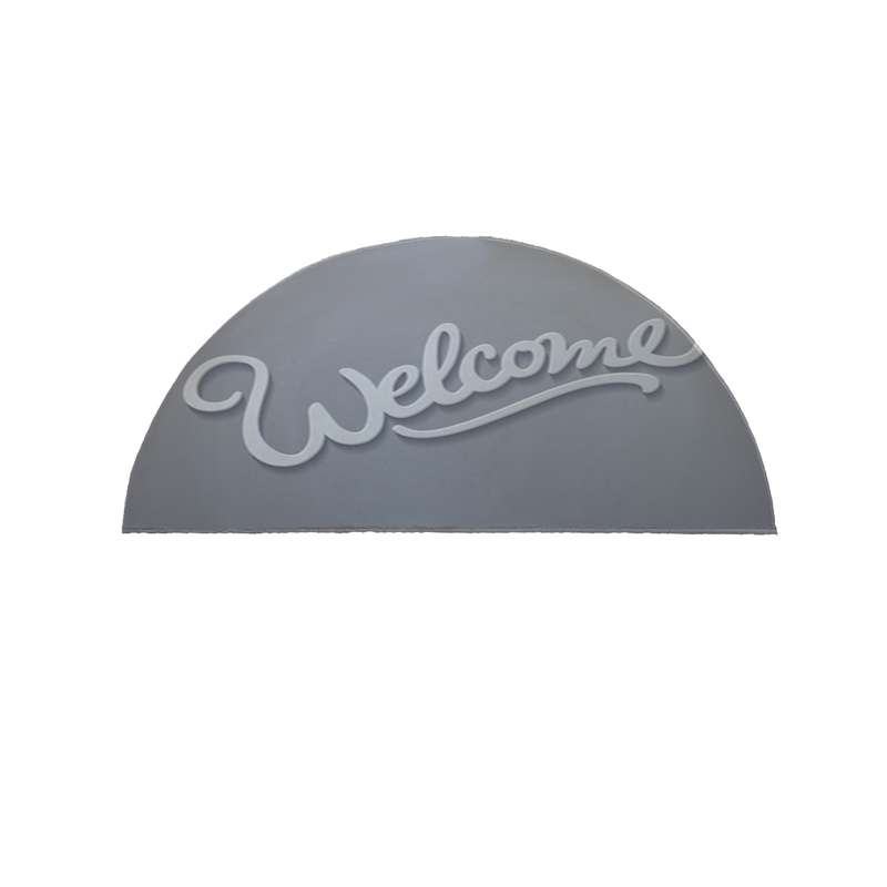 پادری مدل نیم دایره طرح Welcome کد 8260 سایز 90×45 سانتی متر