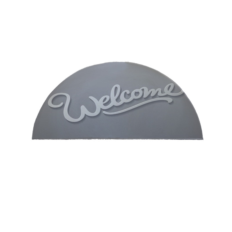 پادری مدل نیم دایره طرح Welcome کد 8260 سایز 90×45 سانتی متر