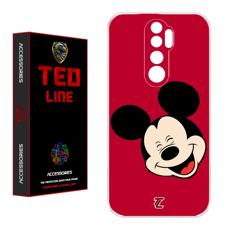 کاور تدلاین طرح میکی موس کد 1213 مناسب برای گوشی موبایل شیائومی Redmi Note 8 Pro