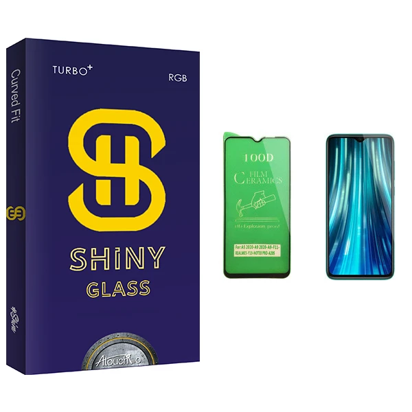 محافظ صفحه نمایش سرامیکی آتوچبو مدل Shiny Glass مناسب برای گوشی موبایل Redmi Note 8 Pro شیائومی