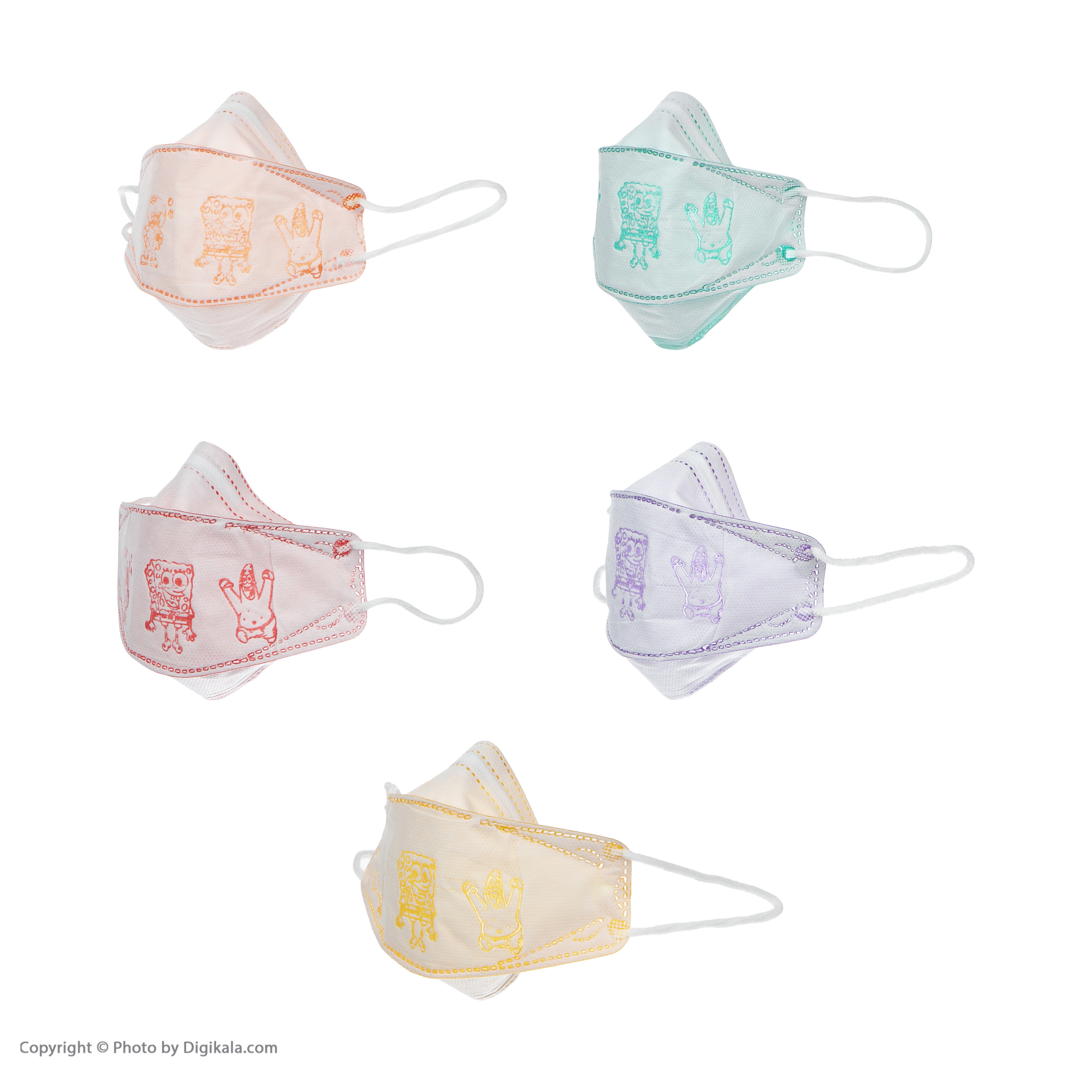 ماسک تنفسی اونلی یو مدل 541 Bob3D بسته 25 عددی