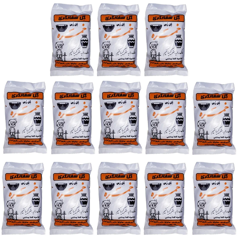 گل سفالگری مدل MS7 بسته 13 عددی