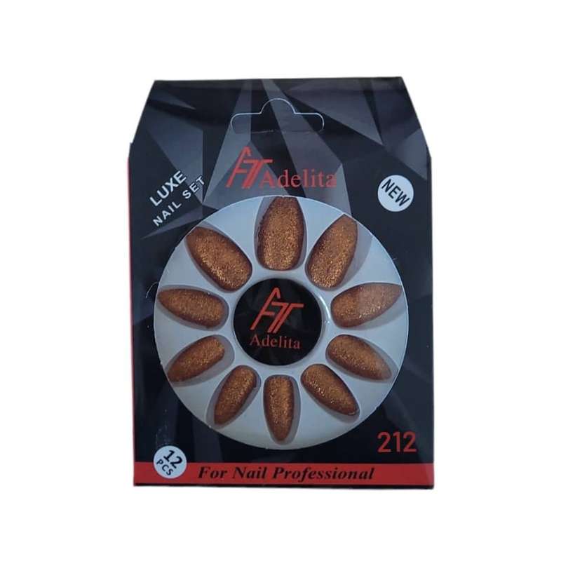 ناخن مصنوعی آدلیتا مدل Sh-T-212 بسته 12 عددی