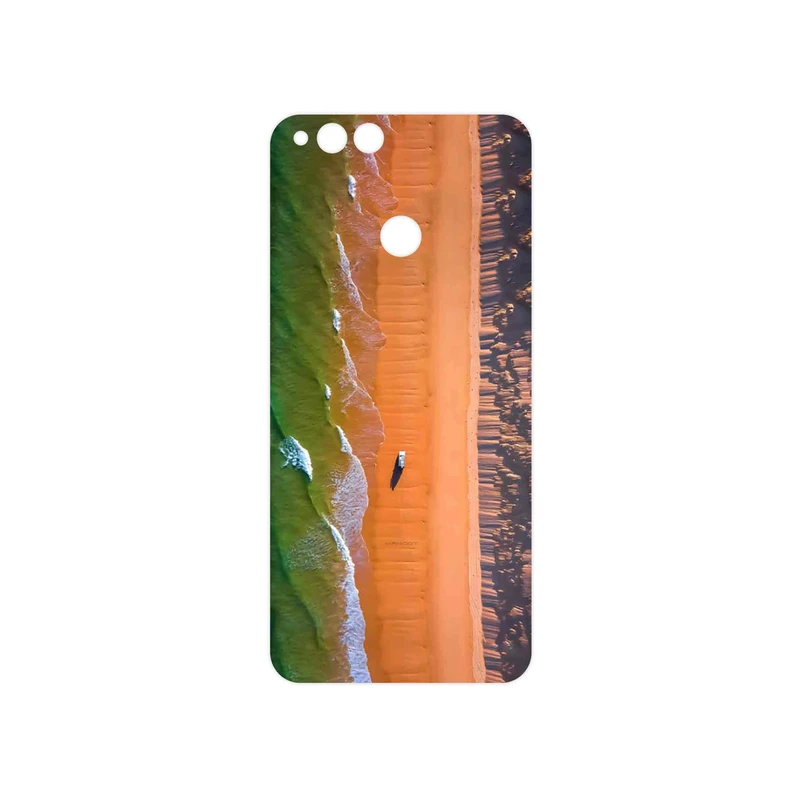 برچسب پوششی ماهوت مدل Beach and Green Sea مناسب برای گوشی موبایل آنر 7X