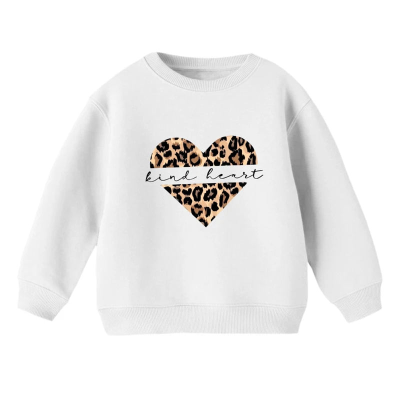 سویشرت بچگانه مدل فلب پلنگی