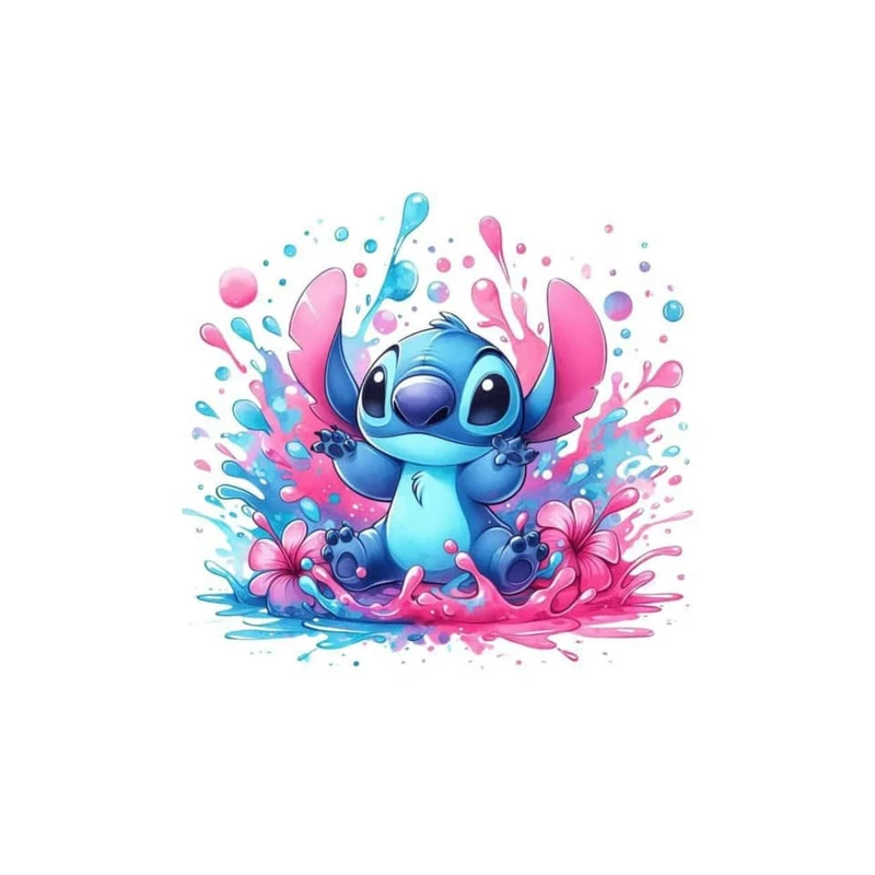 استیکر پارچه و لباس پاد آفرین مدل کارتونی کد 298