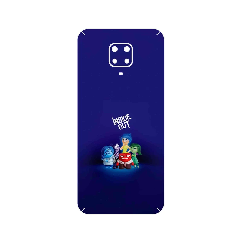 برچسب پوششی ماهوت مدل inside out مناسب برای گوشی موبایل شیائومی Redmi Note 9 Pro