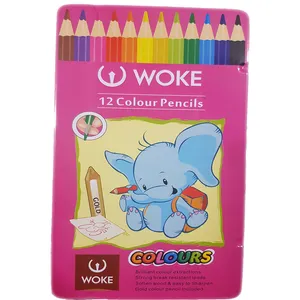 مداد رنگی 12 رنگ ووک مدل 9800