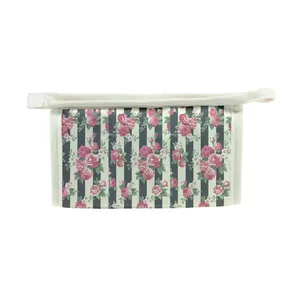 کیف لوازم آرایش زنانه مدل راه راه کد fa1