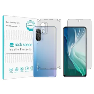 Rockspace transparent screen protector HyGEL model suitable for Xiaomi Mi 11i mobile phone with back protector